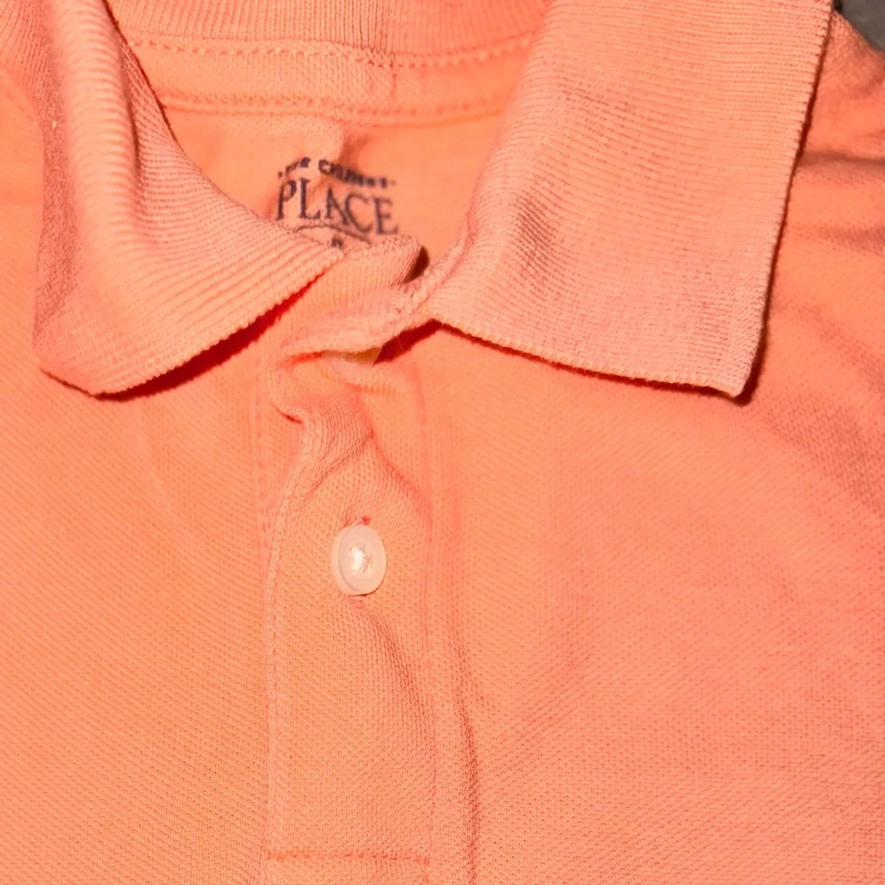 The Children’s Place Boys Orange Pique Polo Shirt Size 4T